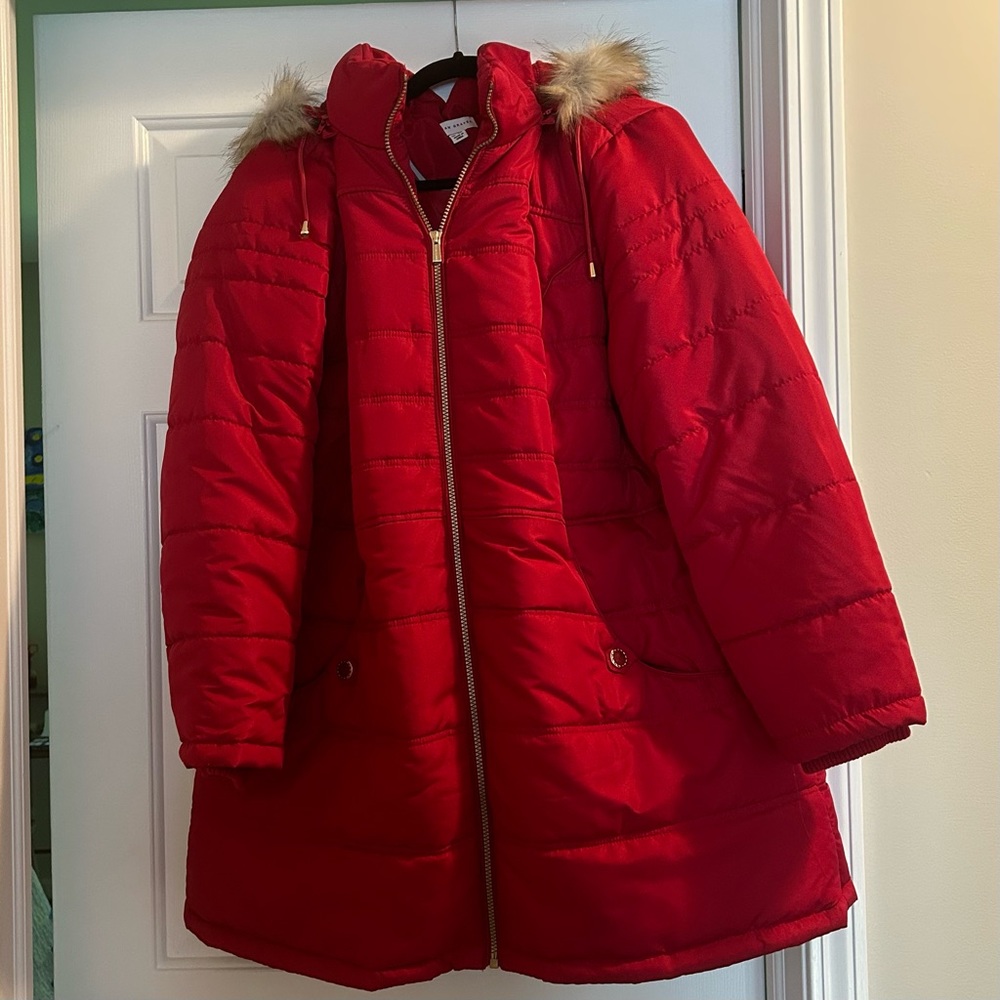 Susan Graver Water Resistant Quilted Puffer Jacket with Hood